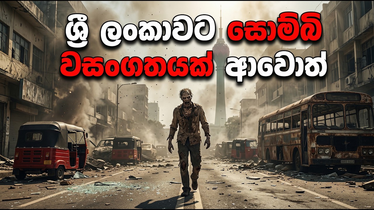 ශ්‍රී ලංකාවට සොම්බි වසංගතයක් පැමිණියහොත්?| What If a ZOMBIE Virus Started in Sri Lanka? 🇱🇰