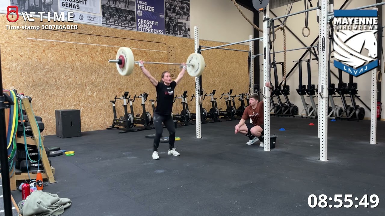 Wod Qualif Mayenne Throwdown- Team Inter- crossfit genas 1- M.W