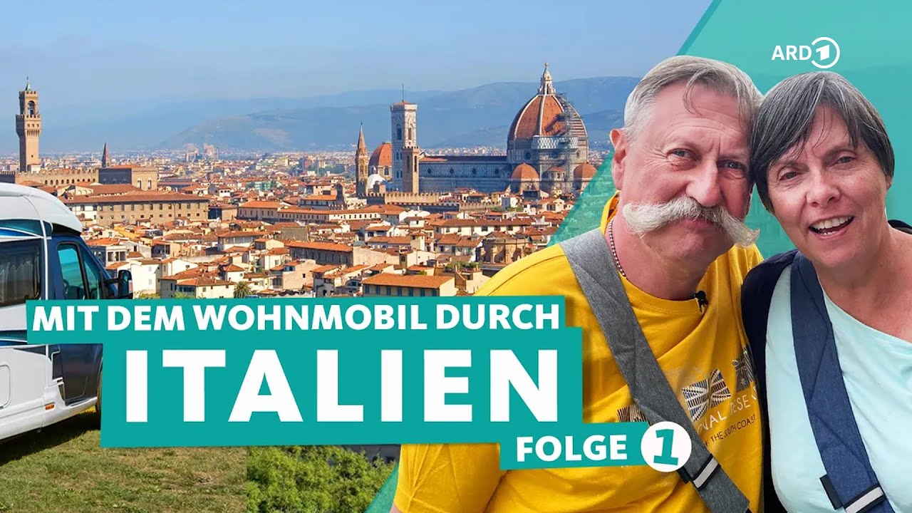 Camping in Italien: Im Wohnmobil durch die Toskana und Südtirol (1/3) | WDR Reisen