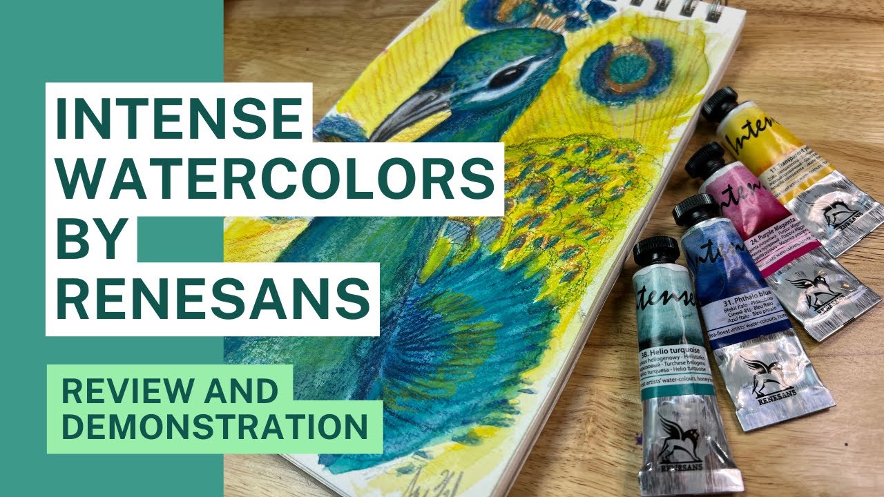 Intense Watercolors by Renesans | Review and Demonstration
