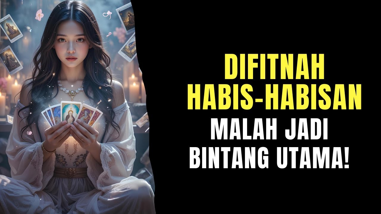 TAROT ♥️ DIFITNAH HABIS-HABISAN, MALAH JADI BINTANG UTAMA! #generalreading #reetatarot #tarot