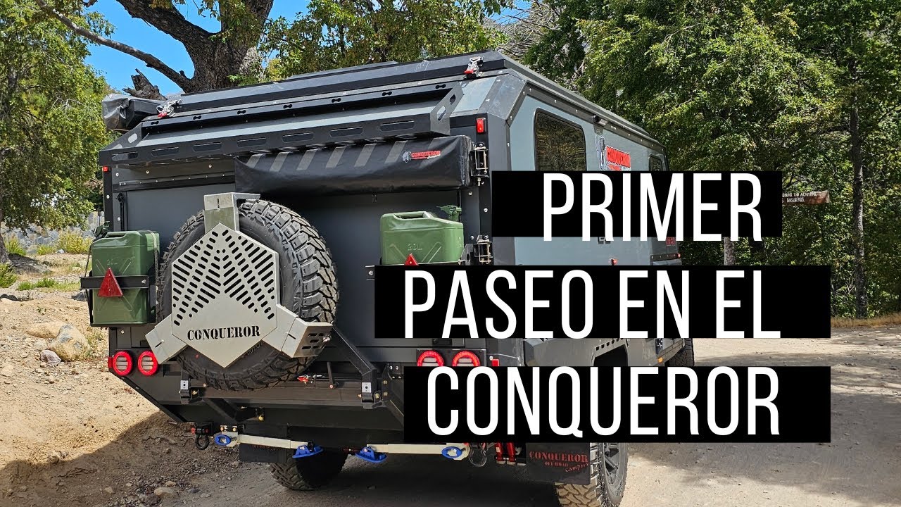 Primer paseo en nuestro Conqueror UEV-14!