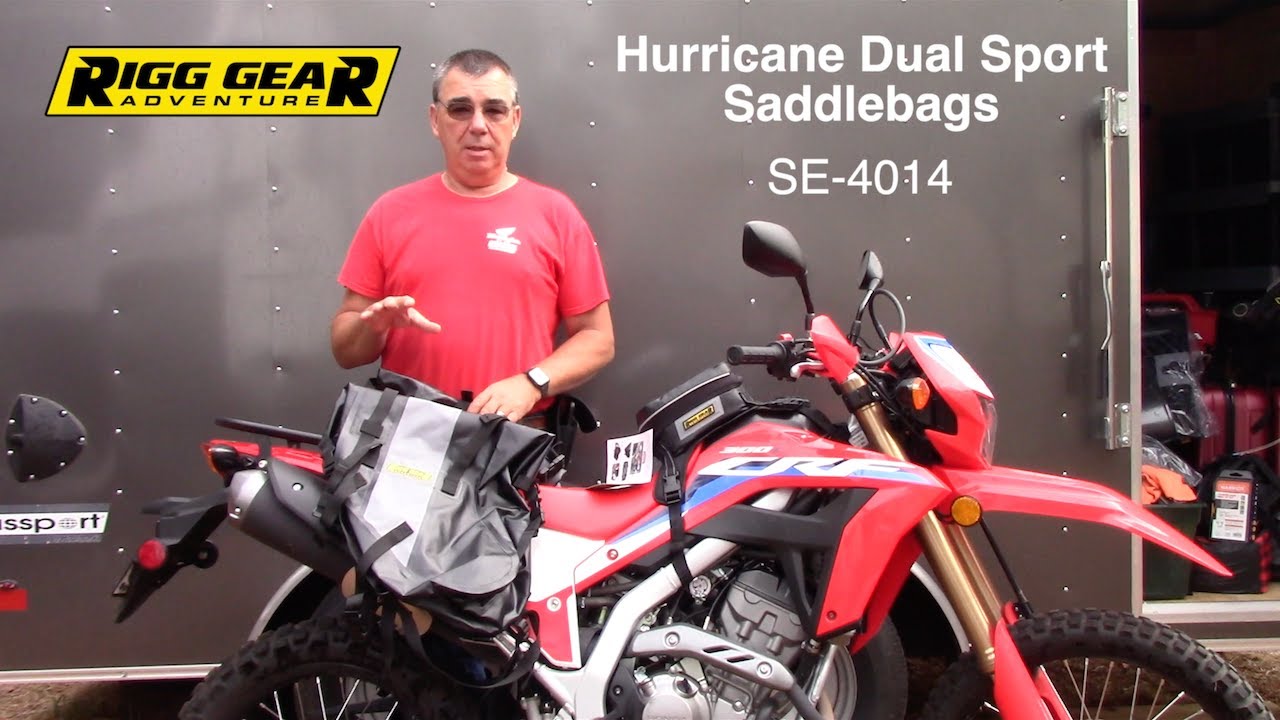 Обзор боковых сумок Nelson Rigg Hurricane Dual Sport для Honda CRF300L
