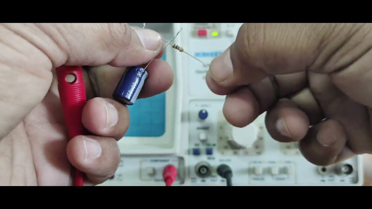 COMPONENT TESTING USING CRO | Diode Resistor Capacitor Transistor etc | Explained in Hindi