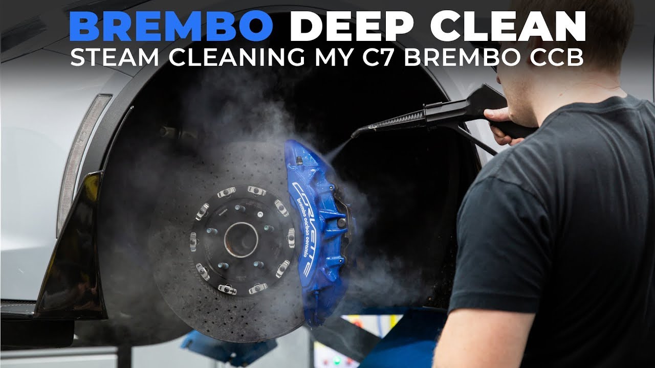 C7 Corvette: Brembo CCB Caliper Steam Cleaning & Coating
