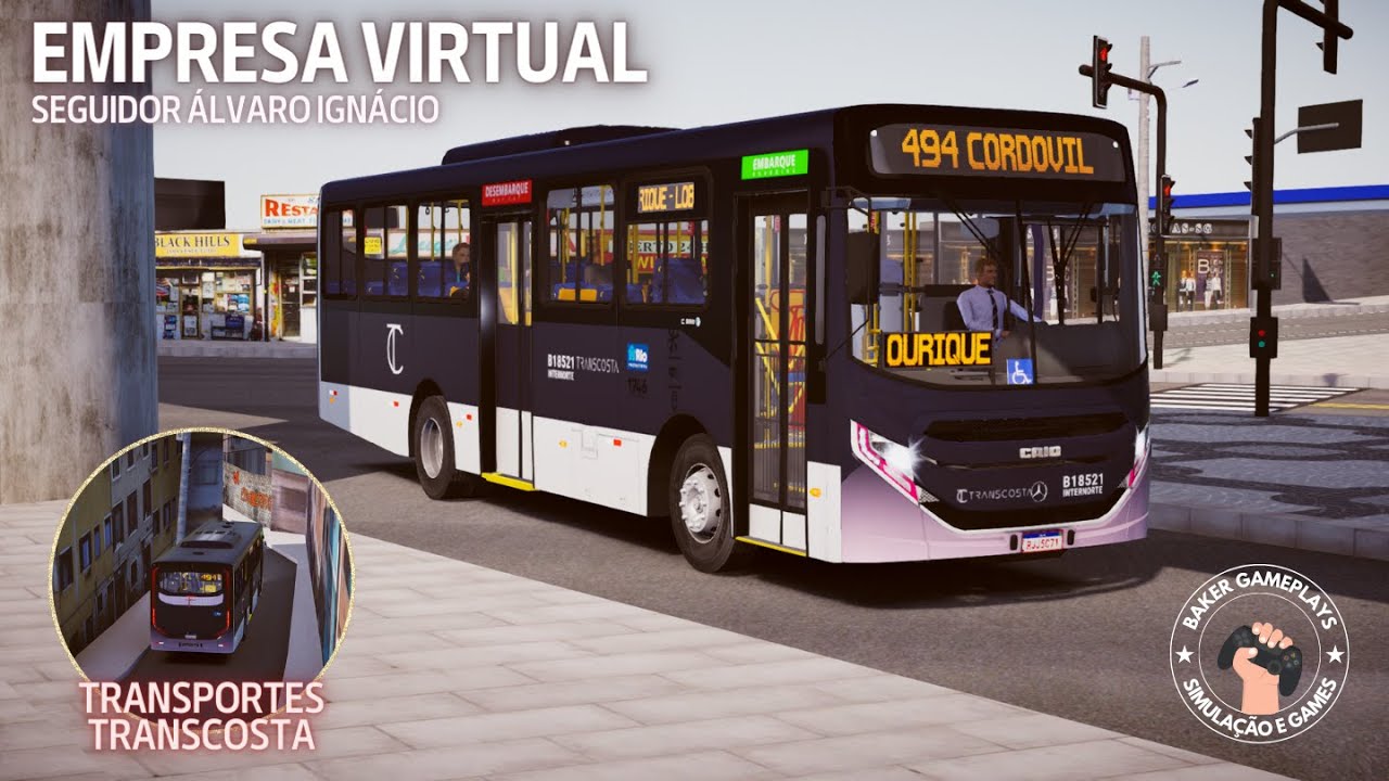 🔵 TRANSPORTES TRANSCOSTA - EMPRESA VIRTUAL [PROTON BUS SIMULATOR] MAPA ZONA NORTE GAMEPLAY G29🔵