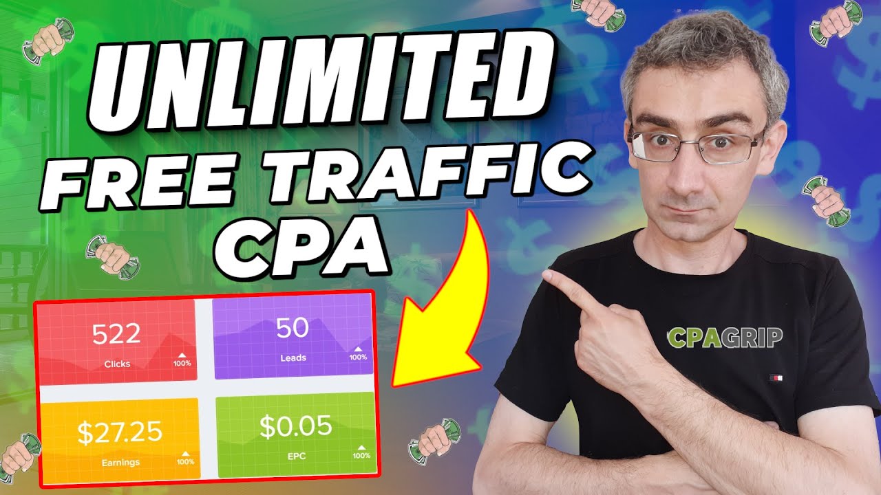 Make $37 Per Day With UNLIMITED FREE Traffic For CPA Marketing | CPAGrip Tutorial