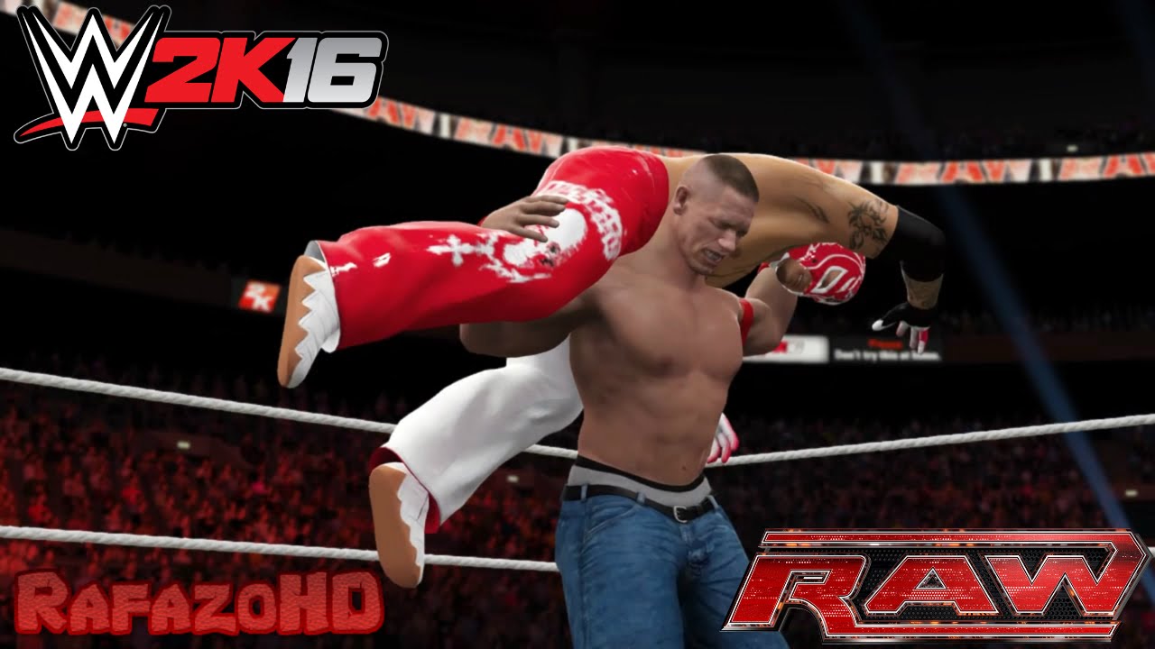 WWE 2K16: SIMULATION | Rey Mysterio  vs John Cena - RAW 25/07/11 Highlights