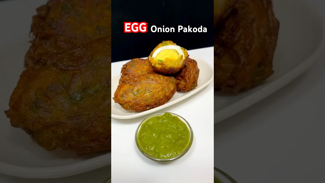 Egg Onion Pakoda #shorts