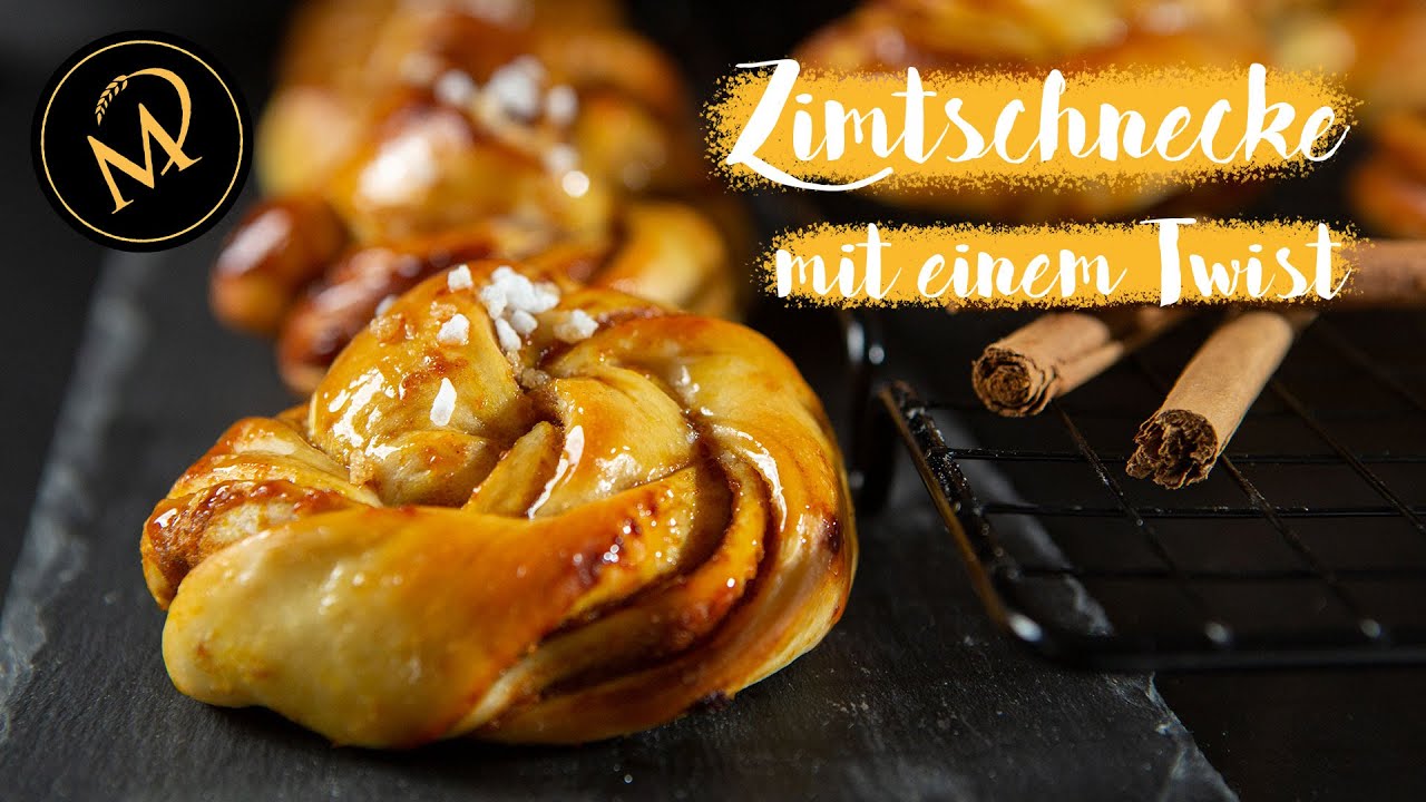 Kürbis Zimtschnecken - schwedische Kanelbullar mit Kürbis