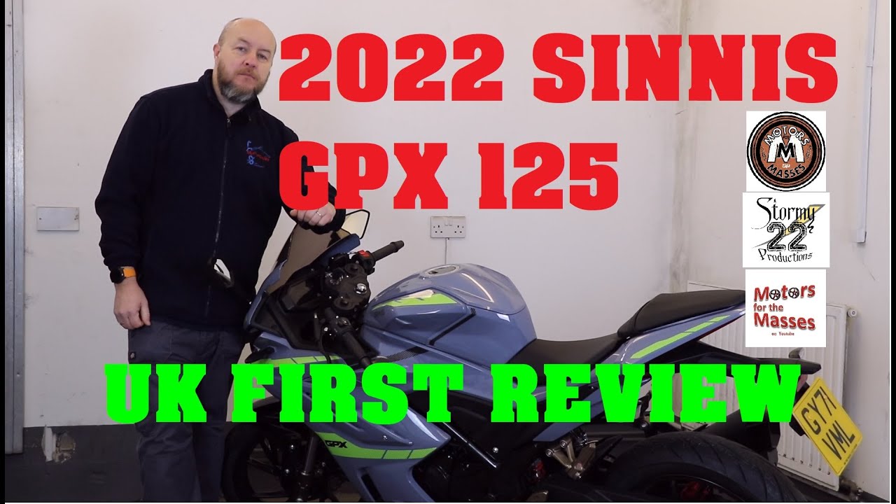 2022 SINNIS GPX 125 UK First Review