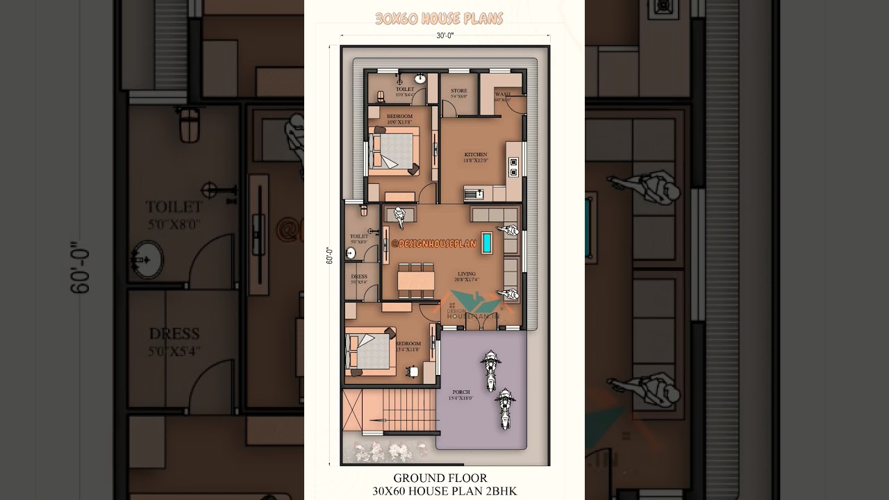 30x60 house design 30*60 house plan #3bhk #2bhk #houseplan #1800sqfthouseplans #designhouseplan