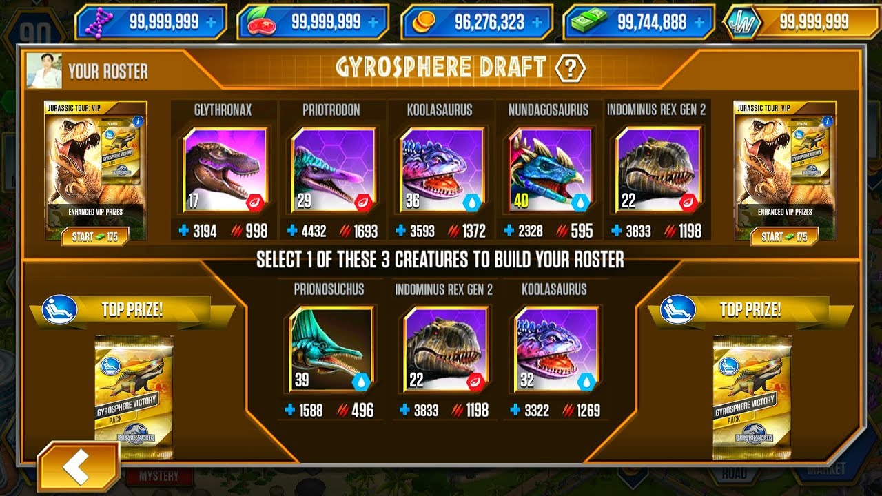 JURASSIC TOUR: VIP SUPER HARD TO WIN | JURASSIC WORLD THE GAME