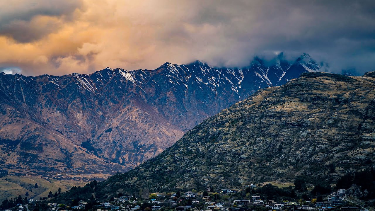 Mountain Clouds Timelapse: New Zealand's South Island — 4K UHD Screensaver 30 Minutes (No Sound)