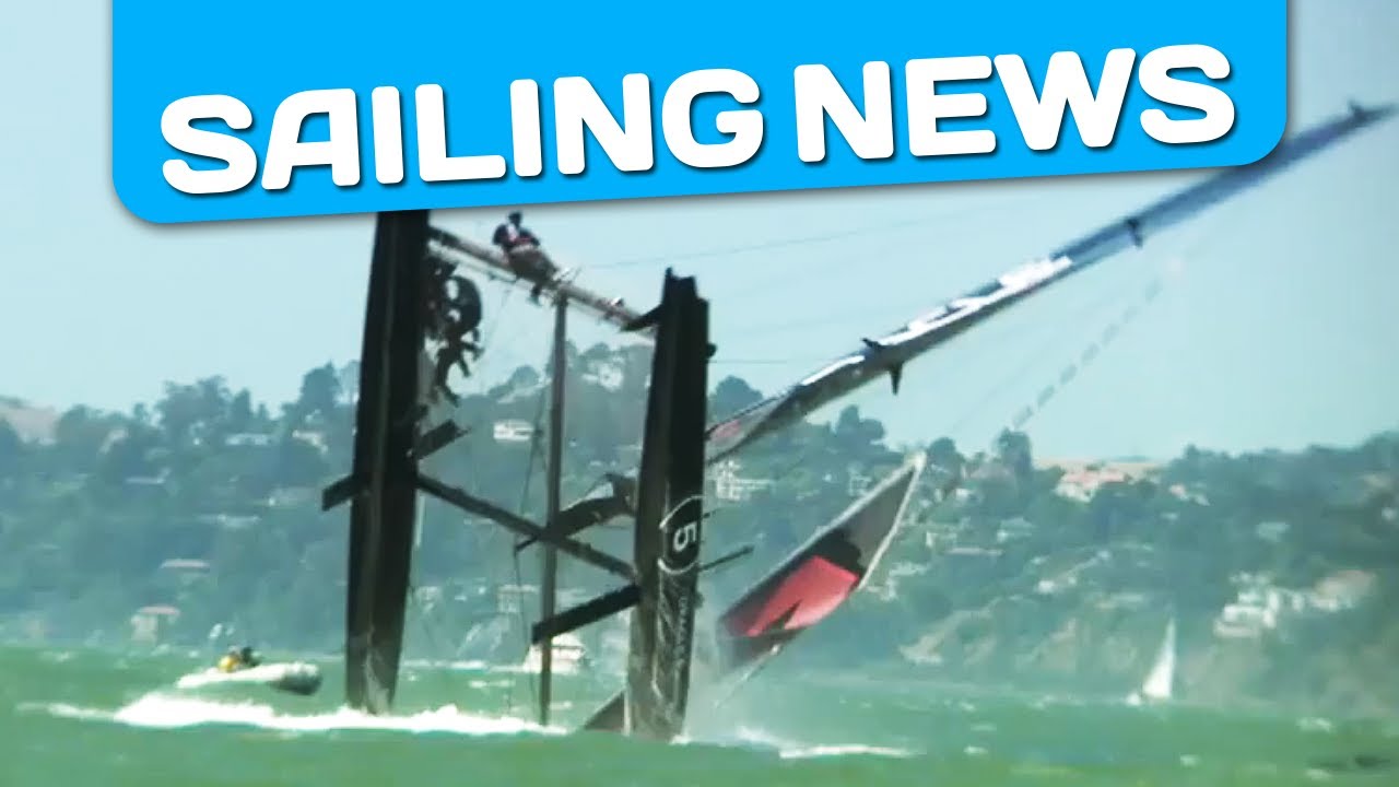 America's Cup: Russell Coutts on AC45 Oracle capsizes spectacularly in San Francisco