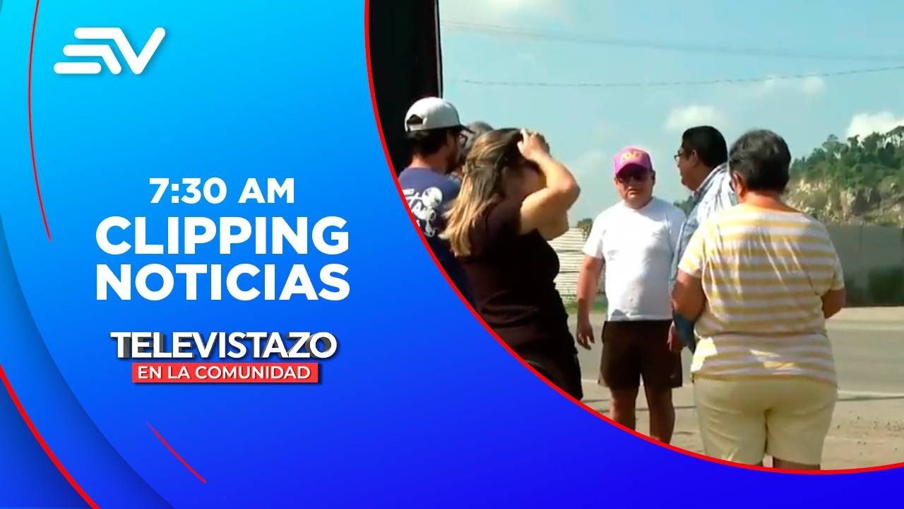 Daule, explosiones en cantera afectan a moradores urb. Los Prados | Televistazo | Ecuavisa