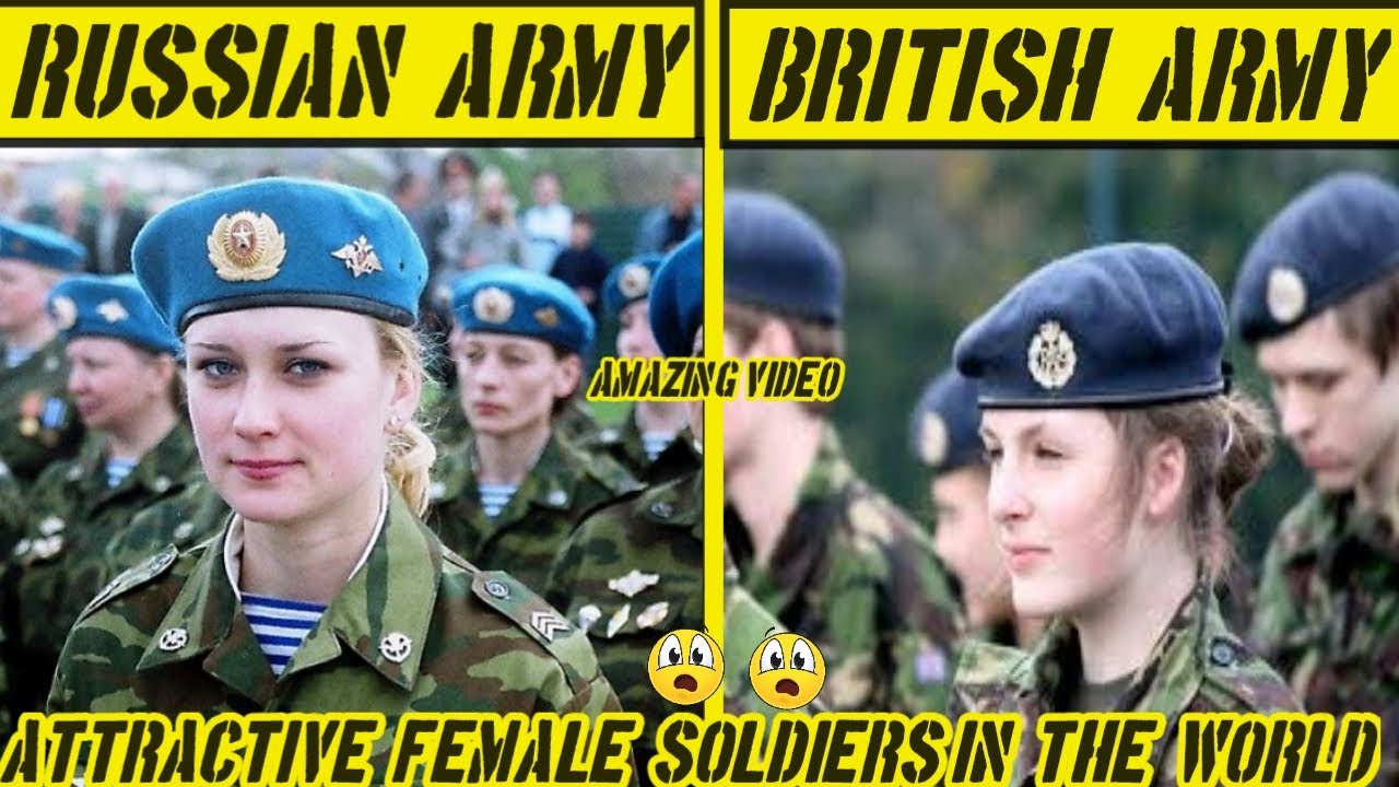 Most Attractive Female Armed Forces in the World  //  Fantastic Five  // Beautiful  Soldiers