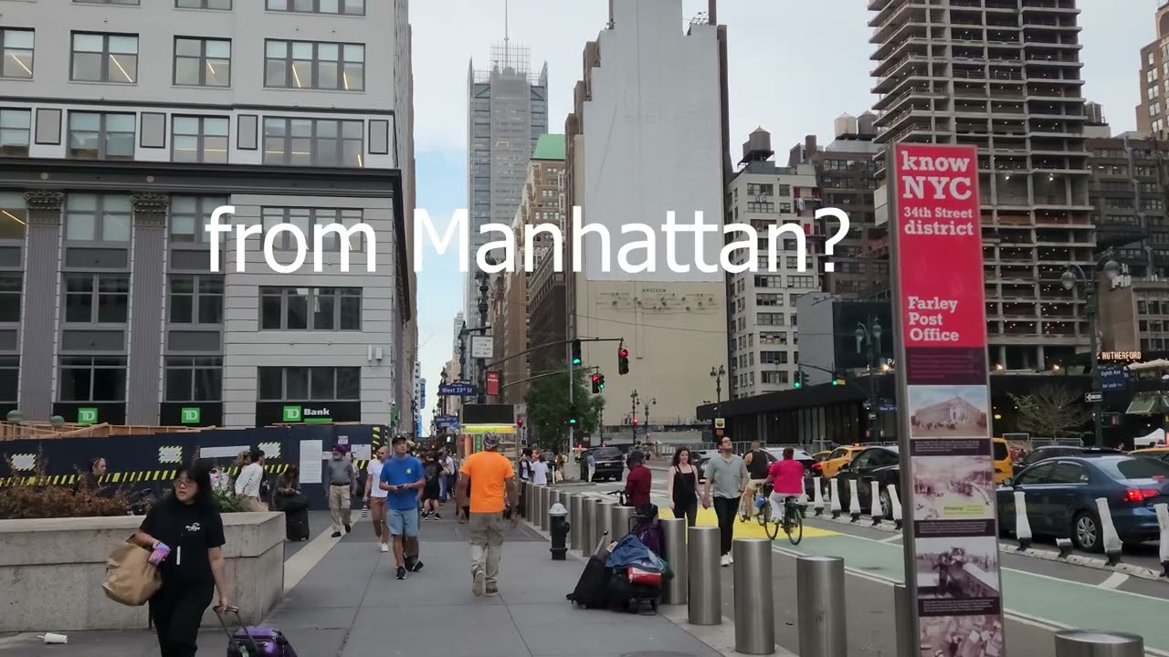 Newark Penn Station to Newark airport by bus feat. NYC trains and taxis