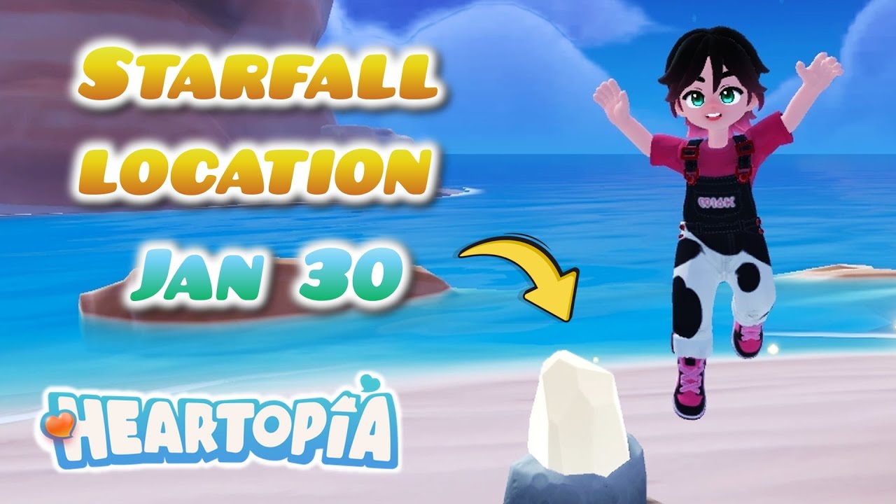Meteor Shower: All Starfall and Doris Location on Jan 30 in Heartopia