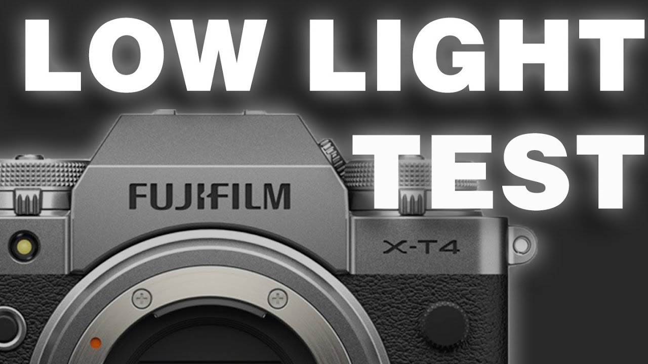 Fujifilm XT 4  -  Low Light TEST / Сравниваем разные режимы съемки