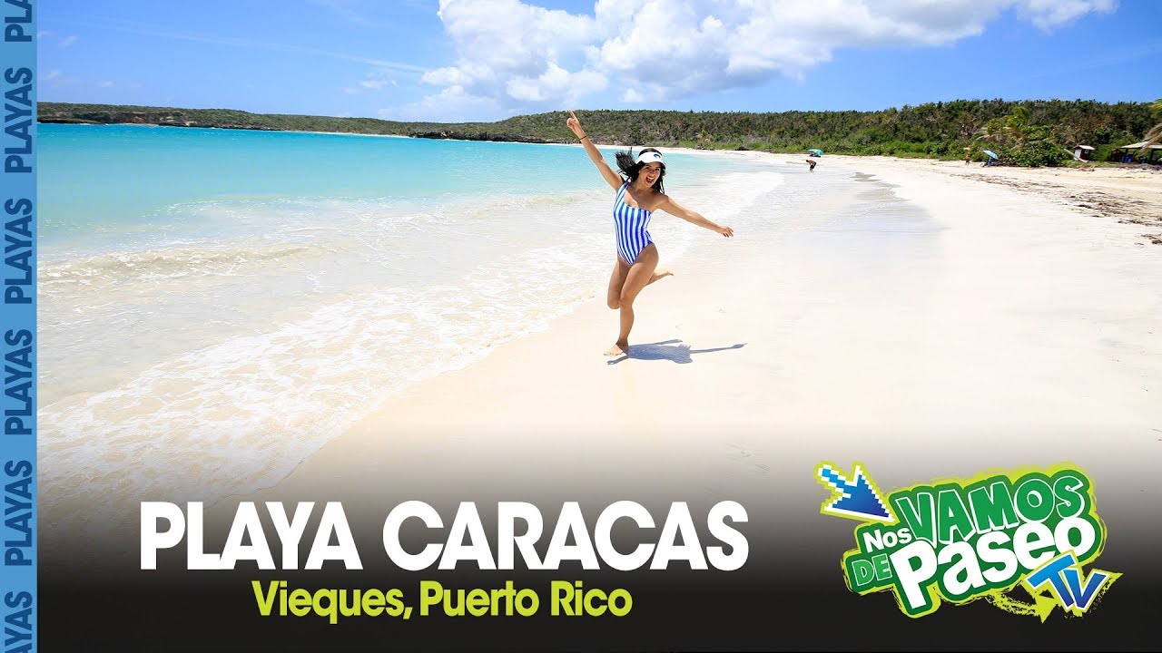 Playa Caracas (Red Beach), Vieques, Puerto Rico - Nos Vamos de Paseo