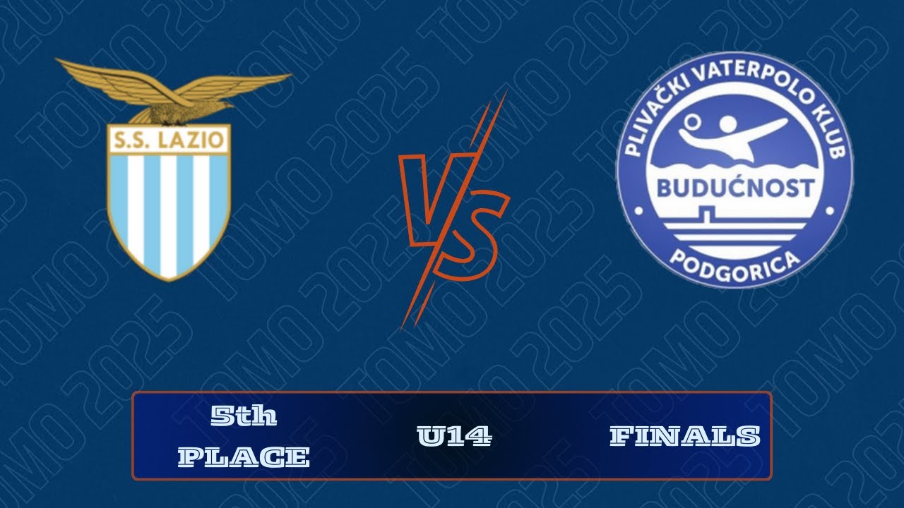 [TOMO 2025] Lazio Nuoto - Budućnost (U14)