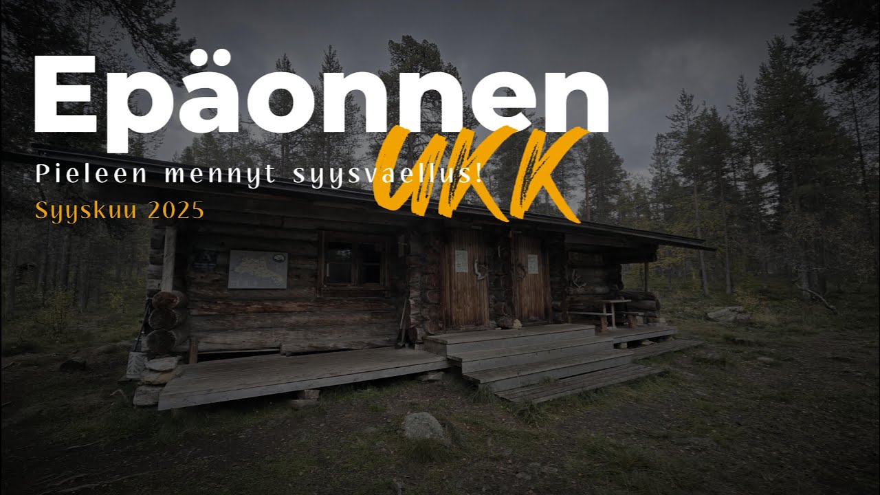 EP&Auml;ONNEN UKK! | PIELEEN MENNYT SYYSVAELLUS!
