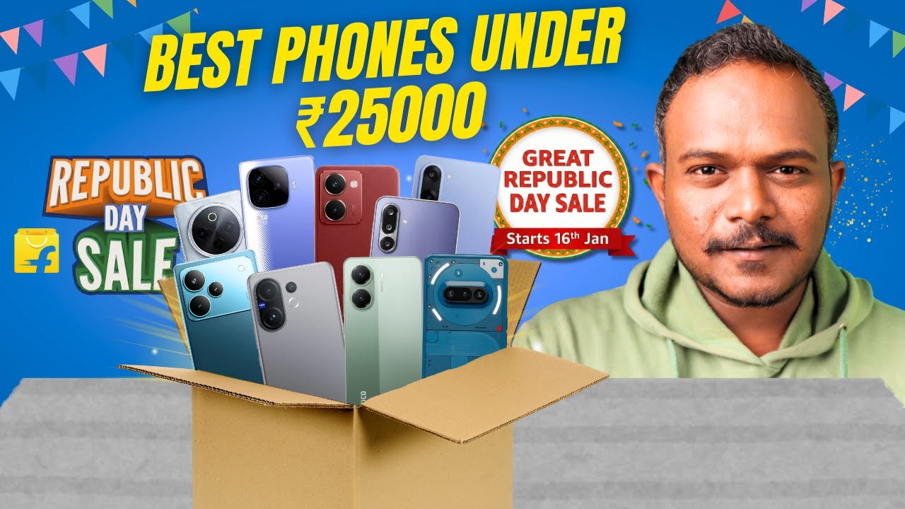 🔥Best 10+ Smartphone Deals under 25000 in Republic day sale 2026