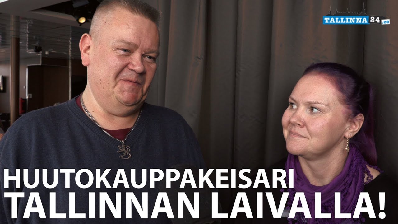 Huutokauppakeisari Tallinnan laivalla!