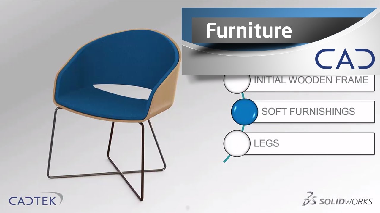 Проектирование стула в SolidWorks — бесплатное руководство