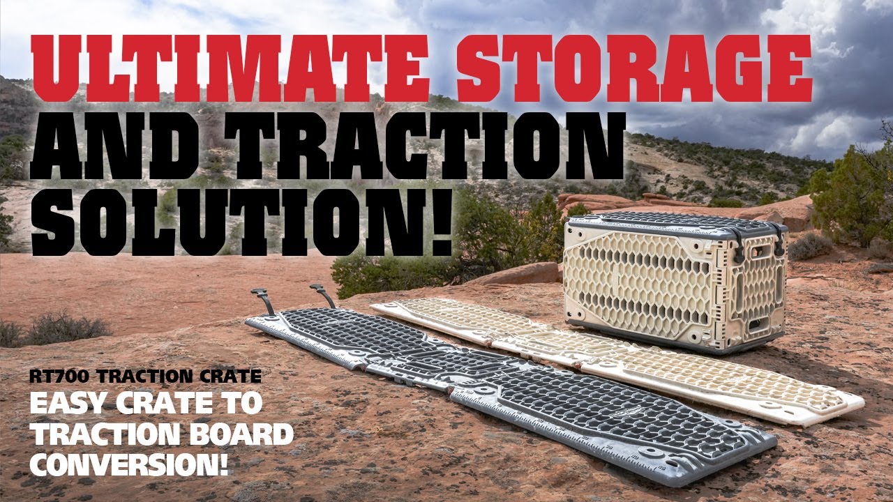 Rock Tamers Traction Crate - In Action!