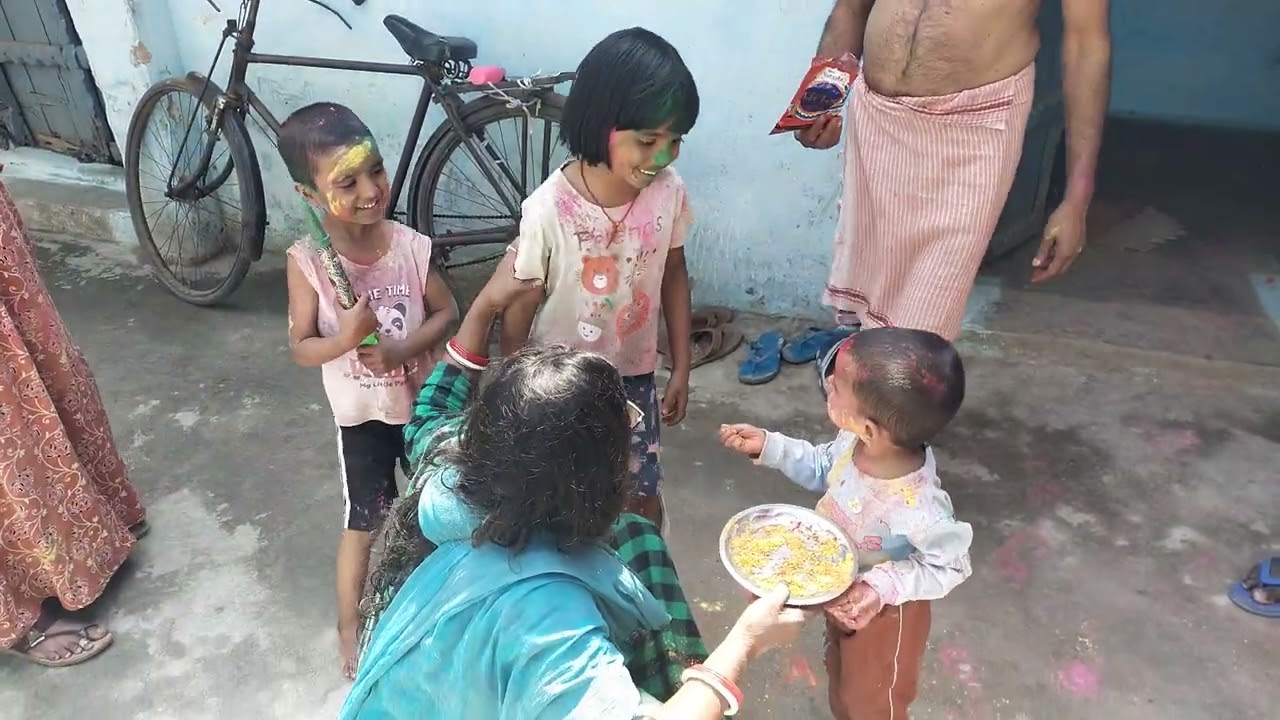 2026 chuniti play holi with nani ghar 
