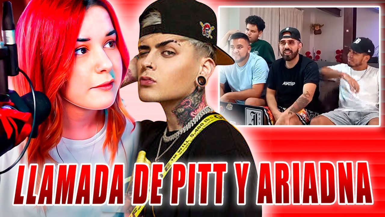 Llamada de pitt(Lit killah) y ariadna(Amph) | REACCIÓN