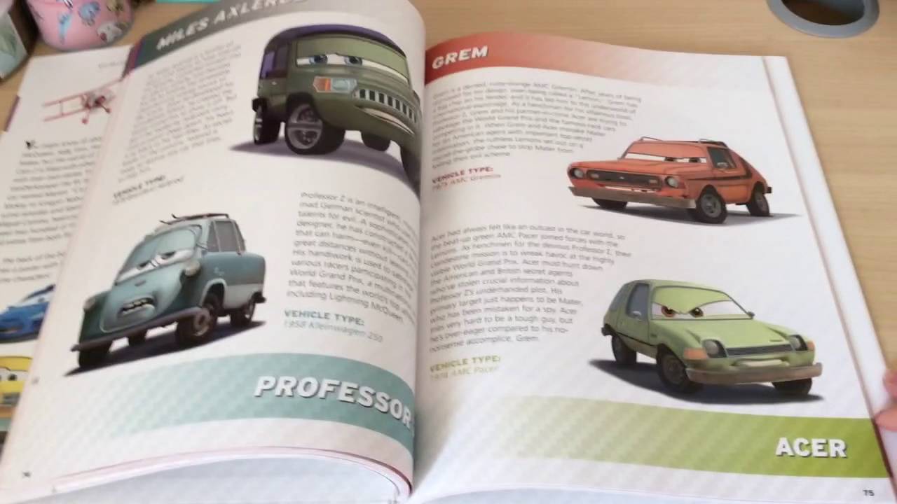 Disney cars meet the cars book