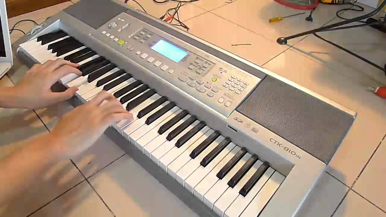 Casio CTK-810IN Sound Test
