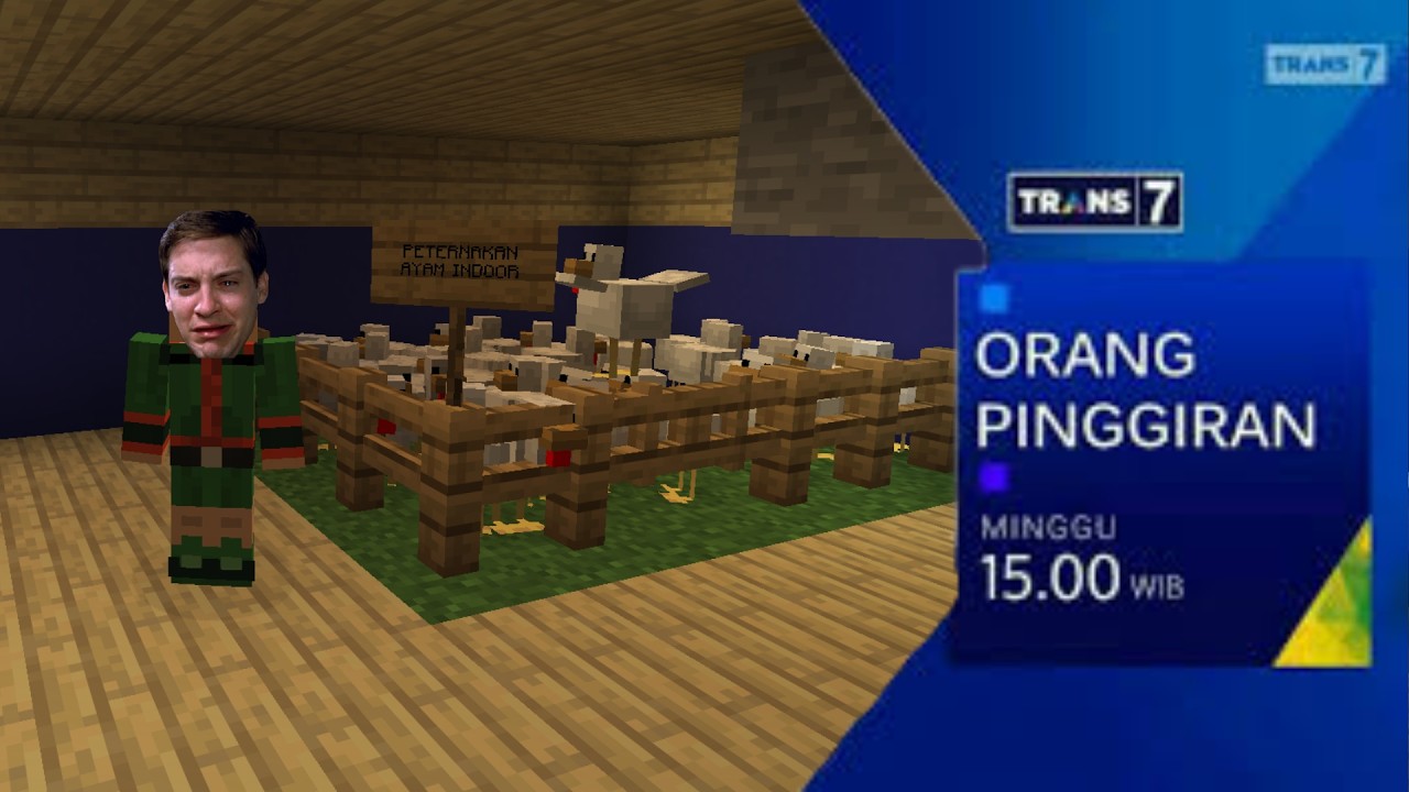 [ MINECRAFT ]  tolong akuu... rumahku mau digusur sama @Hanaminnssi
