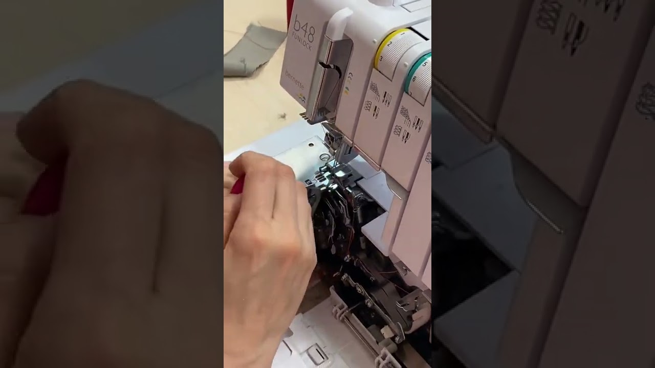 Заправка коверлока Bernett B48