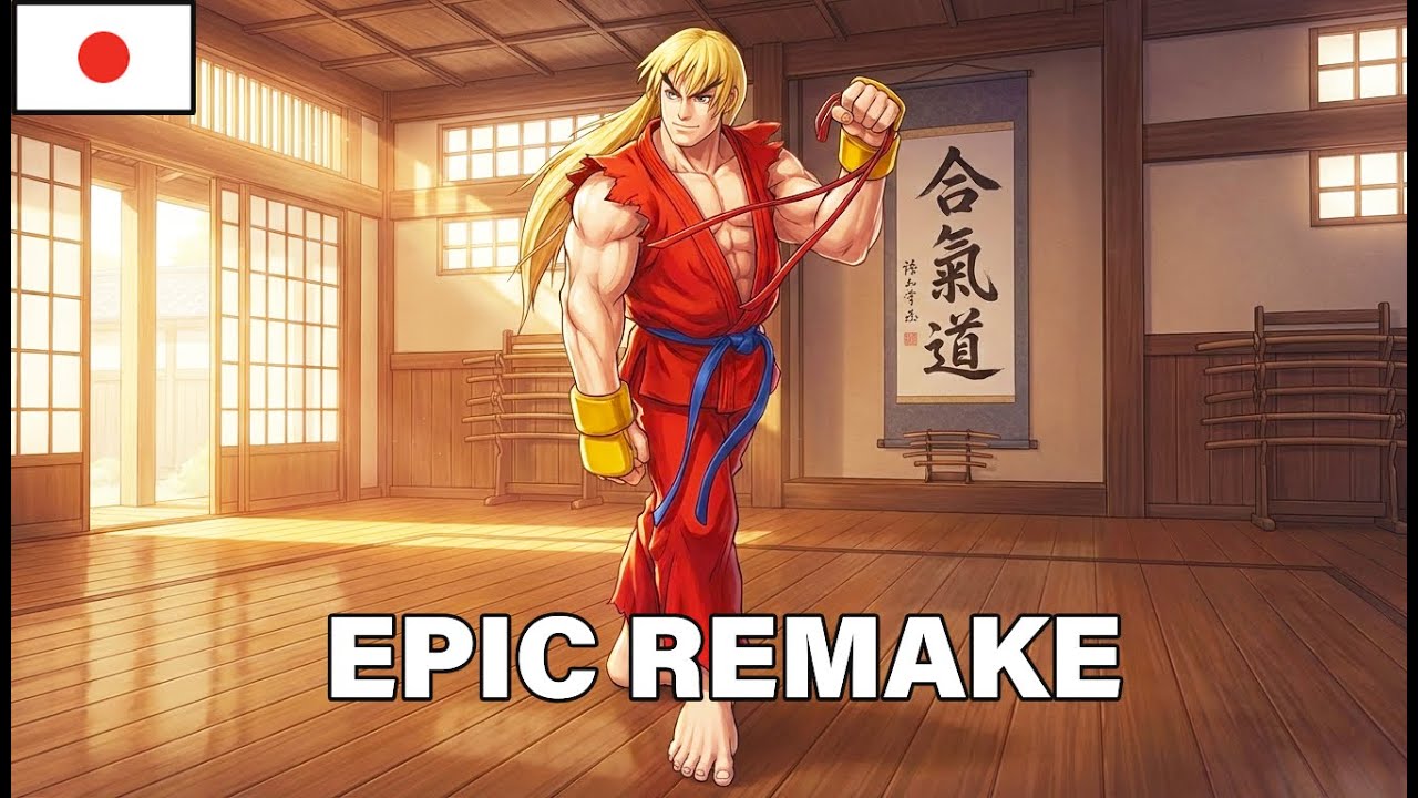 Ken Theme – Street Fighter | ROCK EPIC REMAKE (Japanese Lyrics Ver.)
