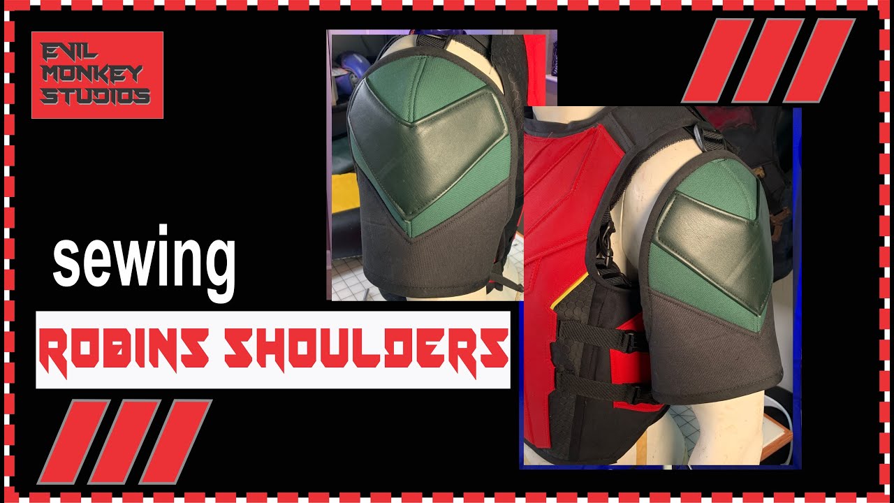 Robin Cosplay shoulder build
