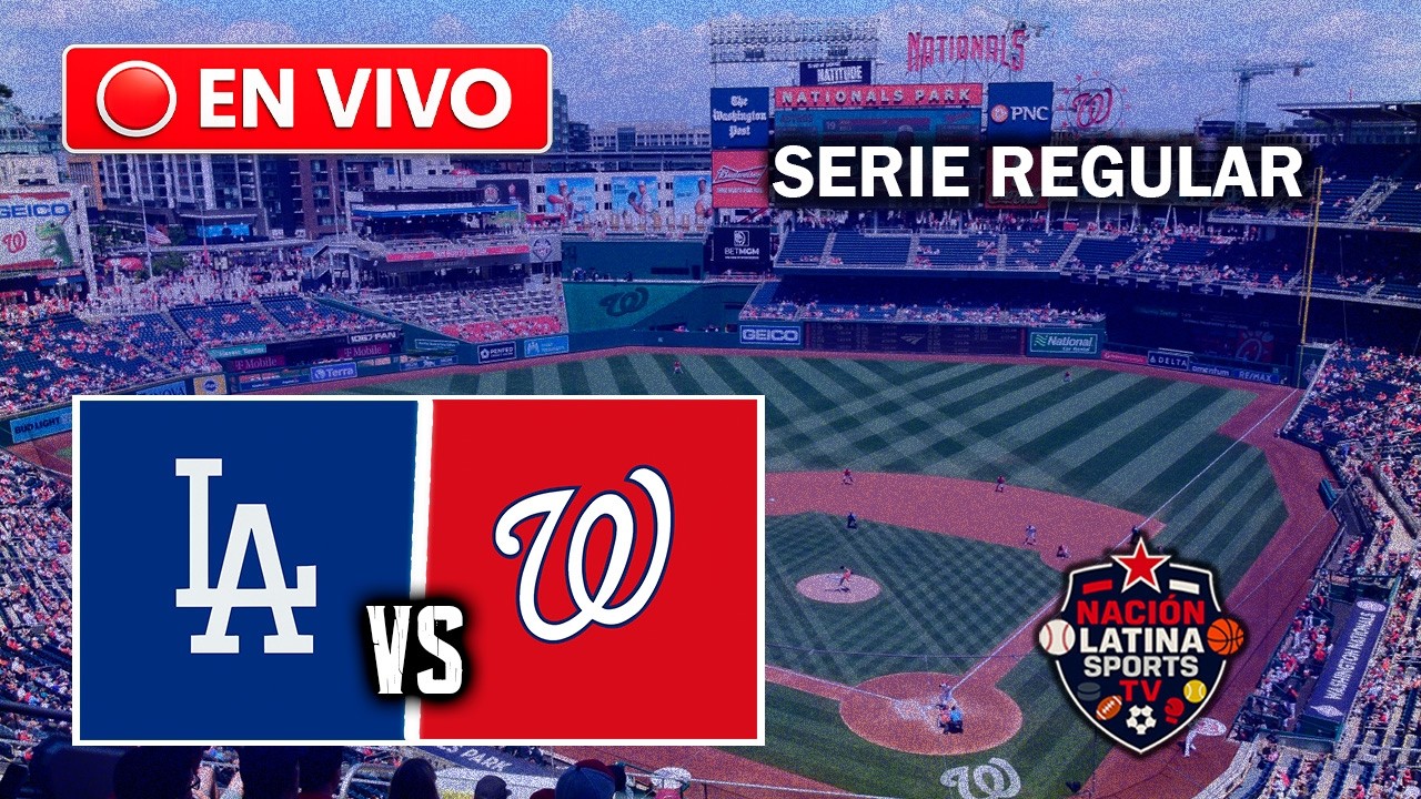 🔴 DODGERS vs NATIONALS EN VIVO HOY | MLB 2026 | Juego Completo