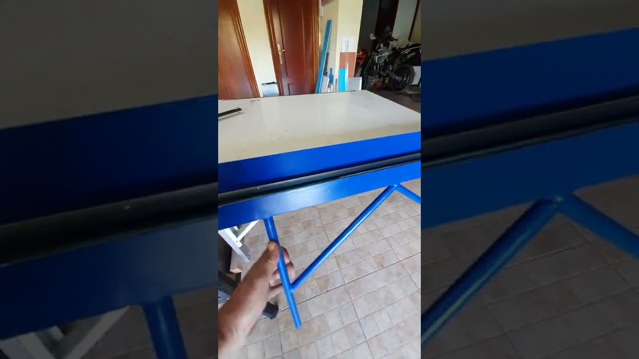 Plegadora de chapa de hasta 2mm de espesor  y 103 de largo