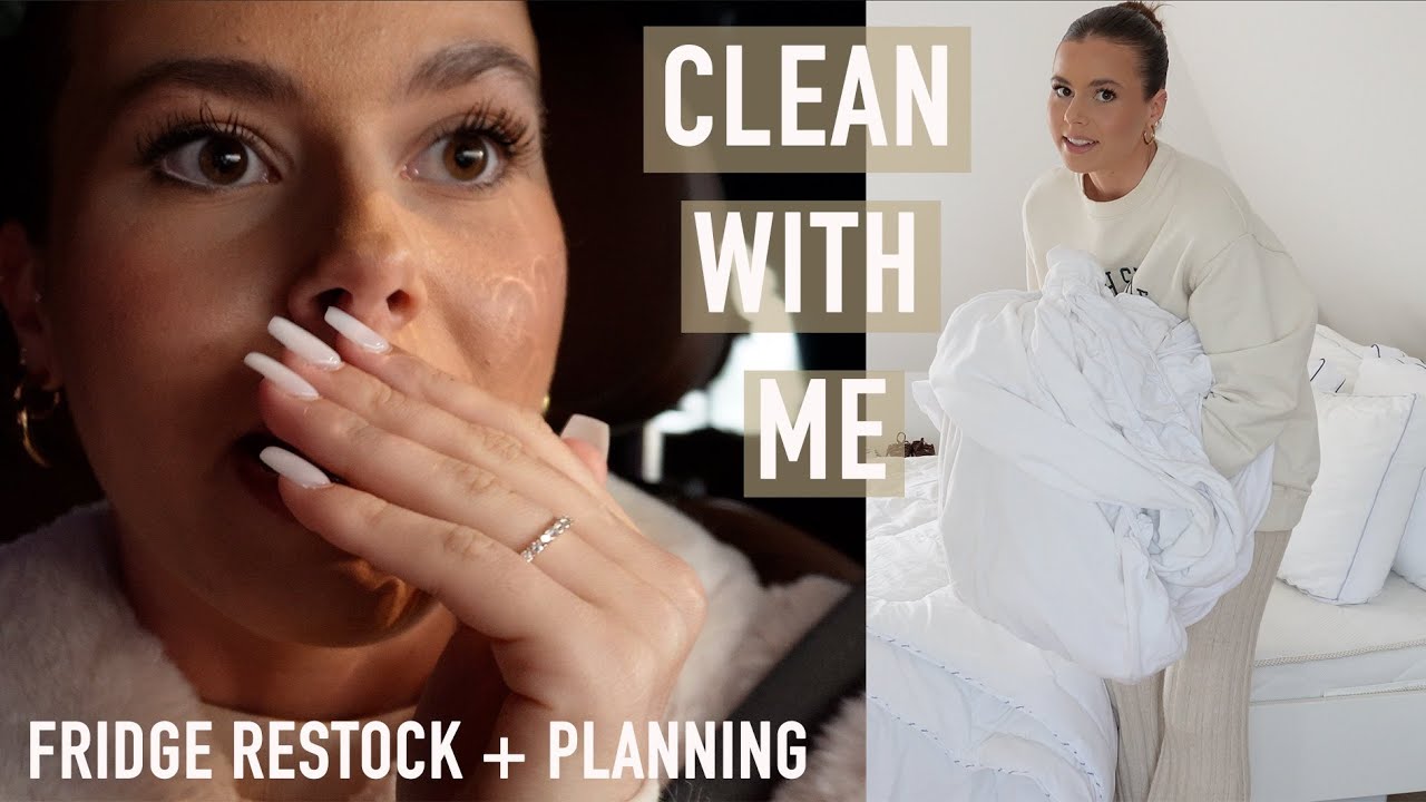 MONTHLY RESET ROUTINE 🫧🤍 | CLEANING + ORGANISING VLOG