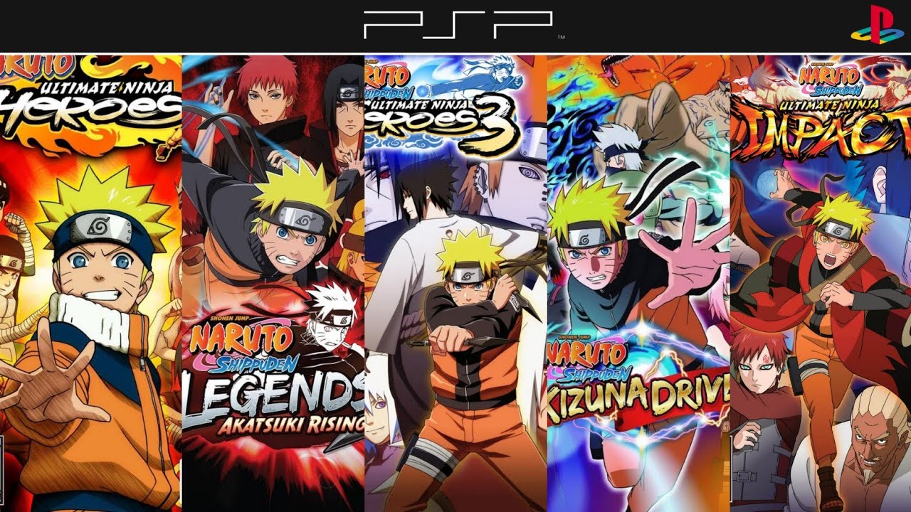 Wszystkie gry Naruto na PSP | Gry na PlayStation Portable
