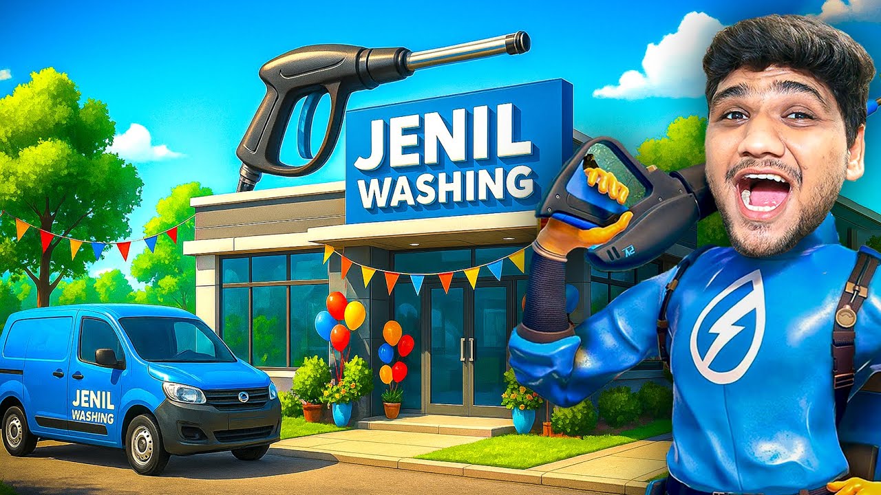 Building My DREAM Washing Business in Simulation Style! 🚿💼