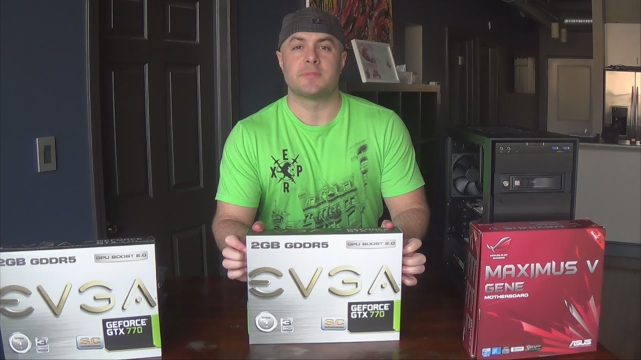 EVGA GeForce GTX 770 Superclocked unboxing - Why I purchased these cards