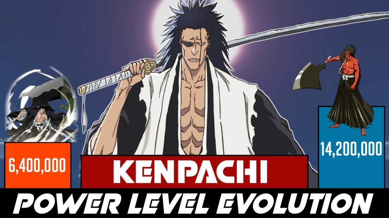 Zaraki Kenpachi Kid to Bankai Evolution - Bleach Power Levels 🔥