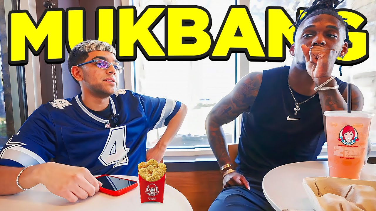 N3on x CeeDee Lamb MUKBANG!