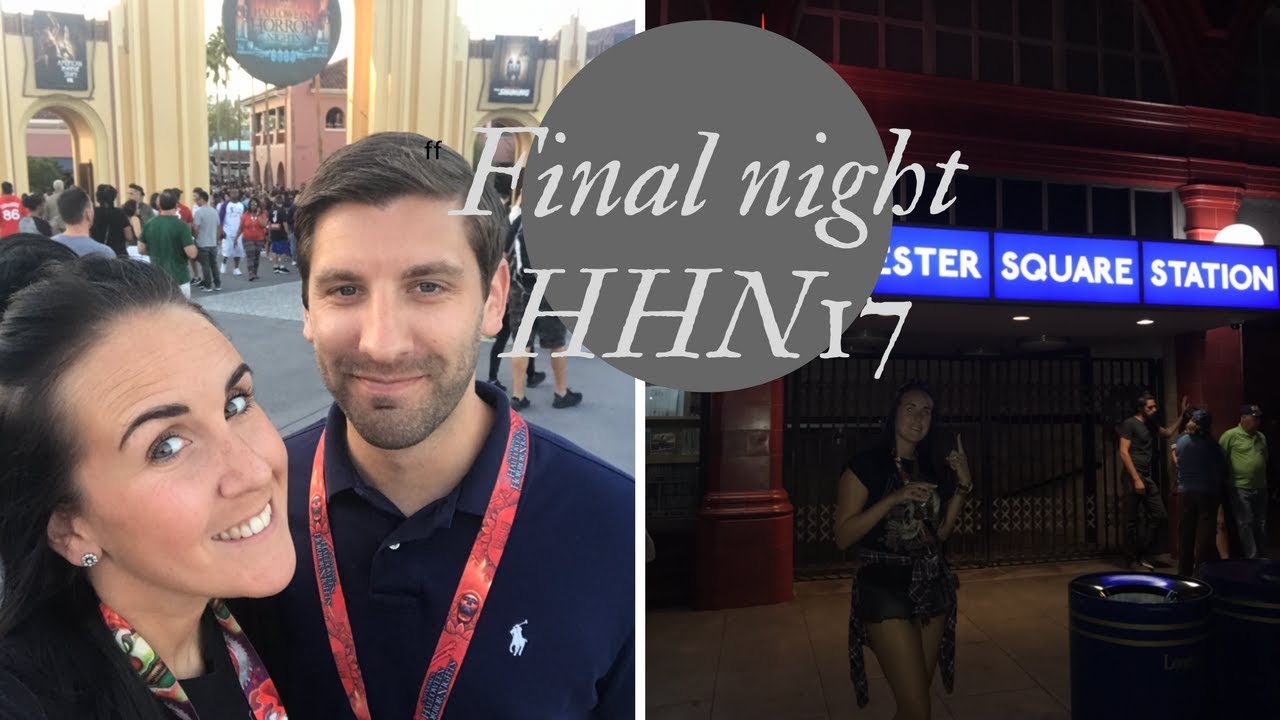 The final night of HHN2017 | Super Busy and the AHS house