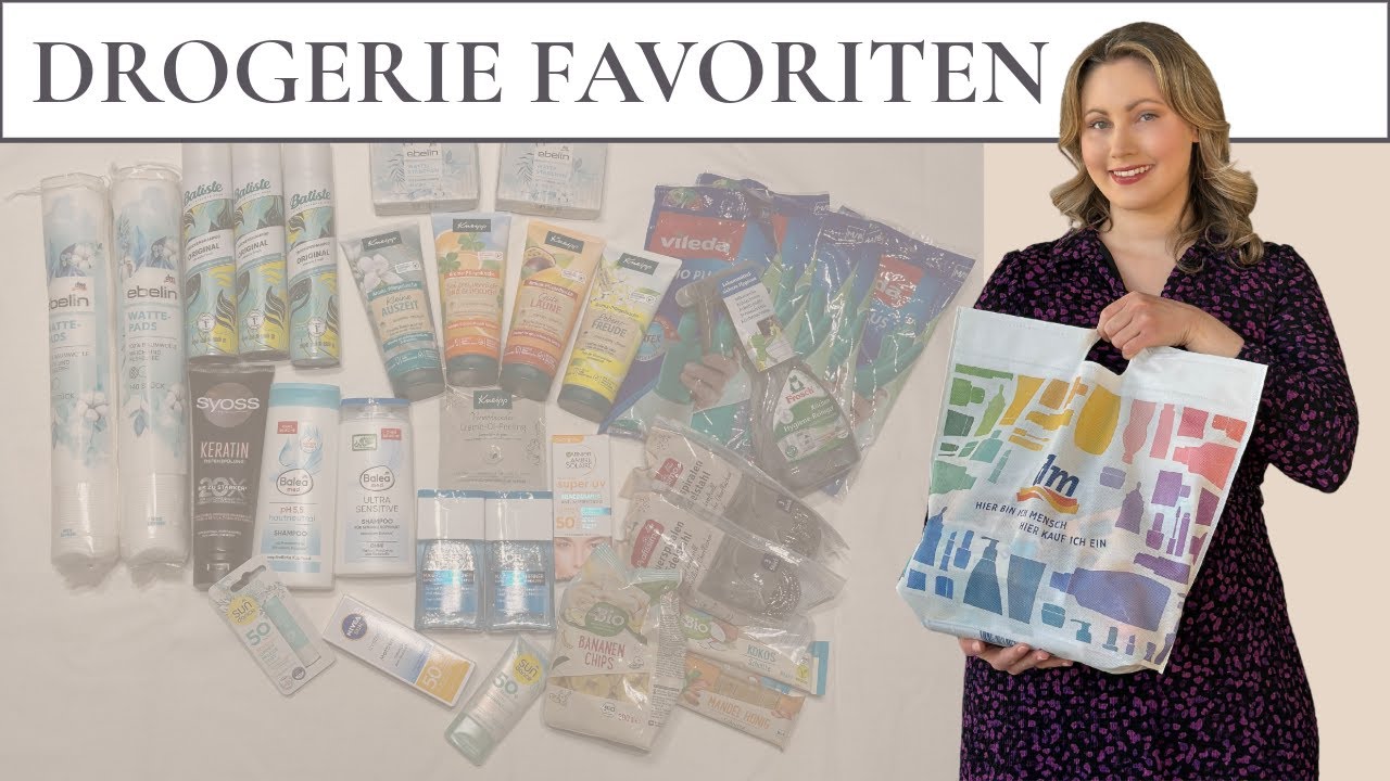 DM FAVORITES HAUL | Meine Drogerie-Lieblinge mit Haarpflege, Körperpflege & Putzmittel