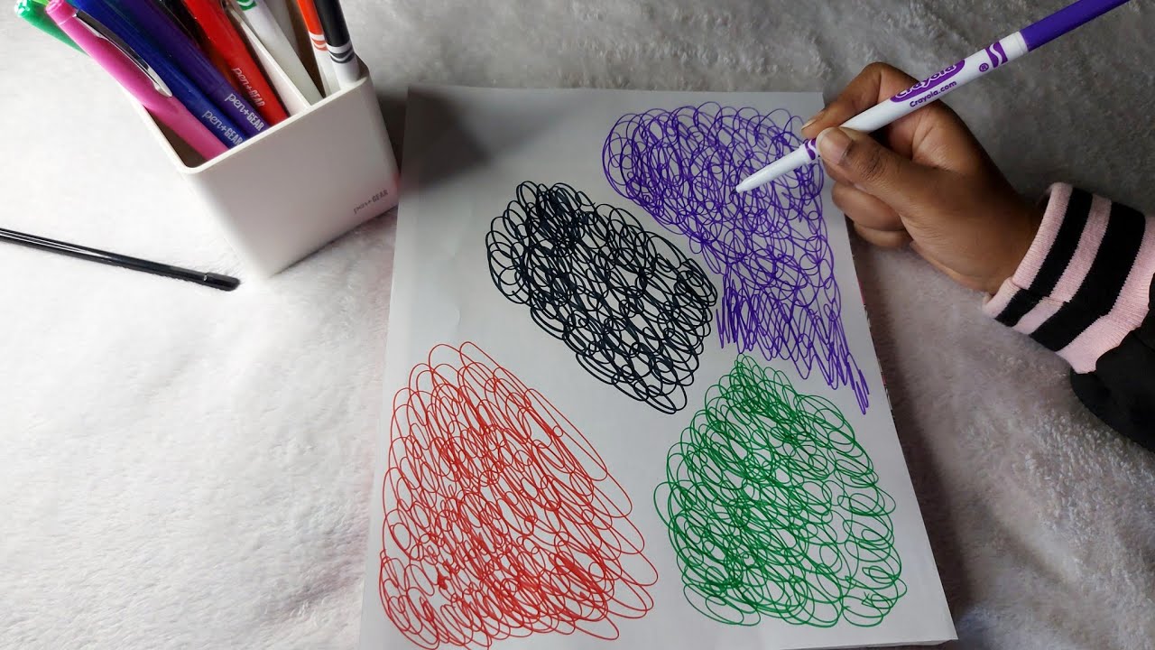 ASMR | Scribbling On Paper